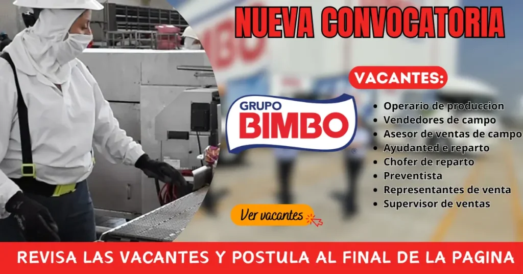 BIMBO Feria de empleos